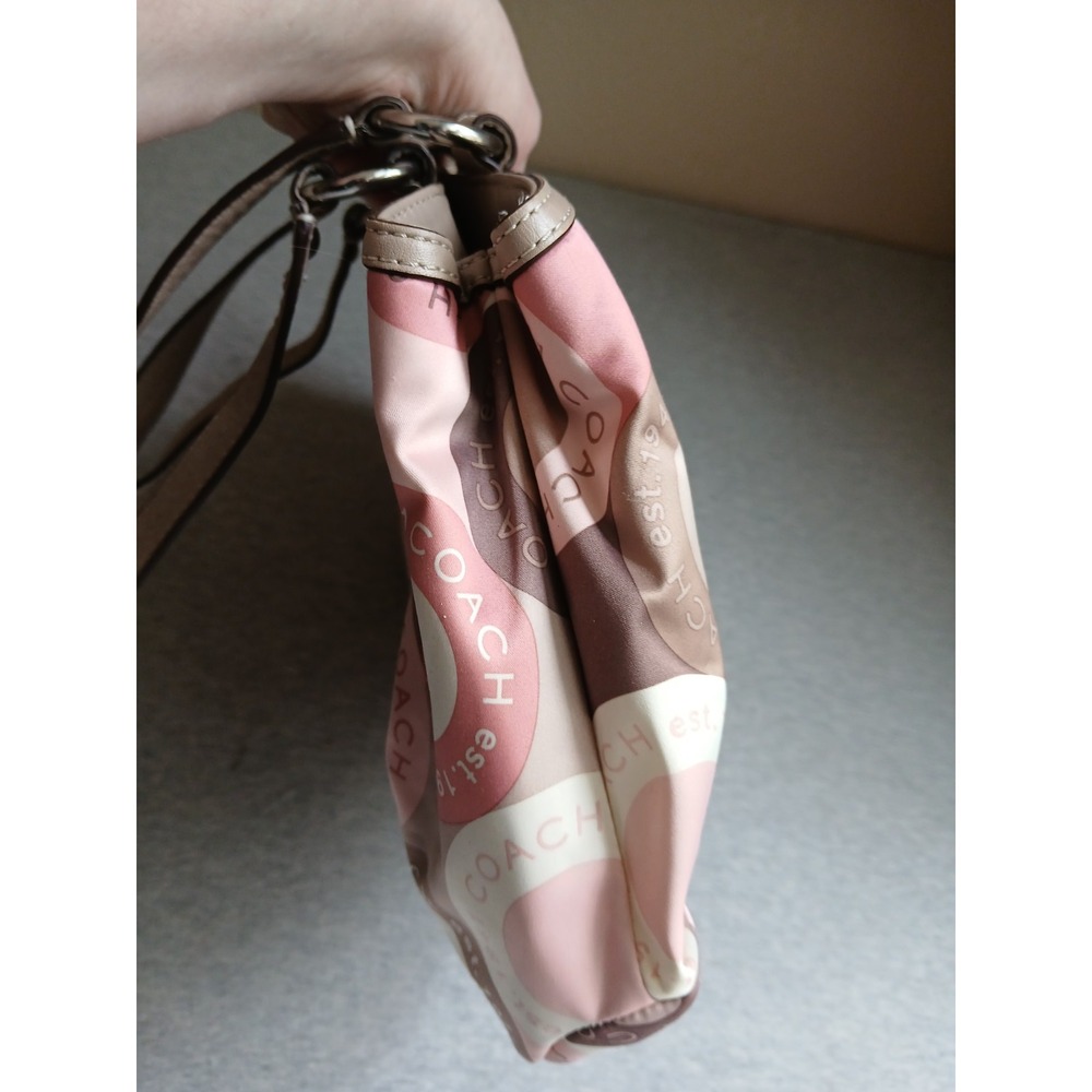 Coach Purse Soho Ashley Sateen Snaphead Tote Bag Designer K1175 F18805 - Picture 12 of 16